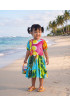 Hand Painted Rayon Kids Dress